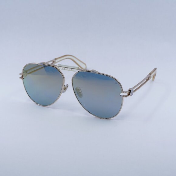 🕶️ New Philipp Plein SPP048M 033M Sunglasses - Shiny Rose Gold Frame - Picture 1 of 12